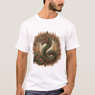 Thai Naga-Tattoo für Macht und Schutz T-Shirt