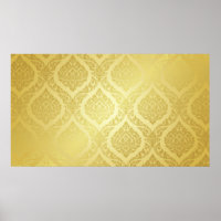 Thai Pattern Oberster Goldgrundthai, Muster,