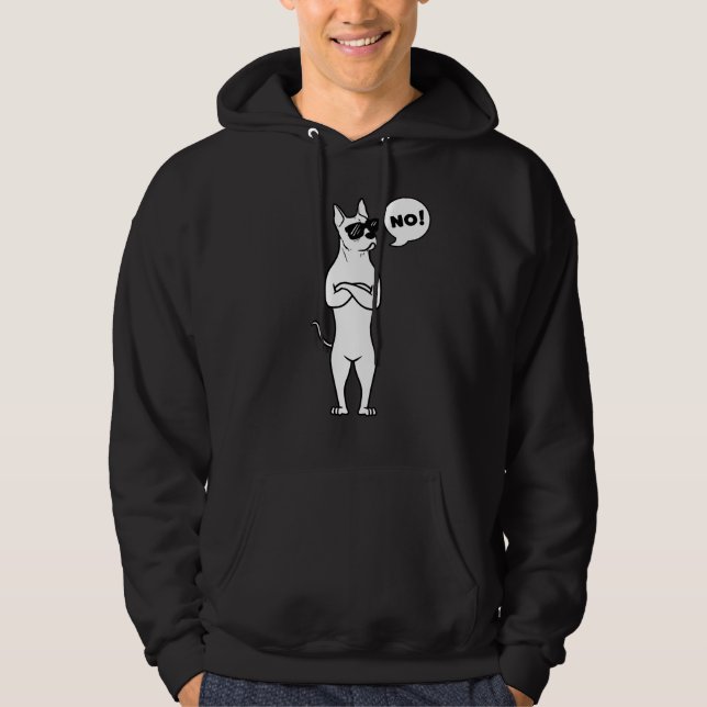 Thai Ridgeback Stubborn Dog Hoodie (Vorderseite)