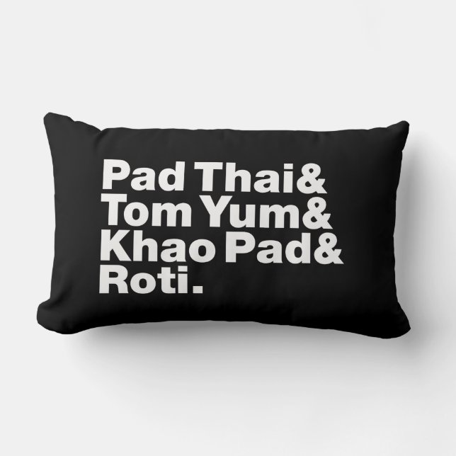 Thai Street Food Lendenkissen (Vorderseite)