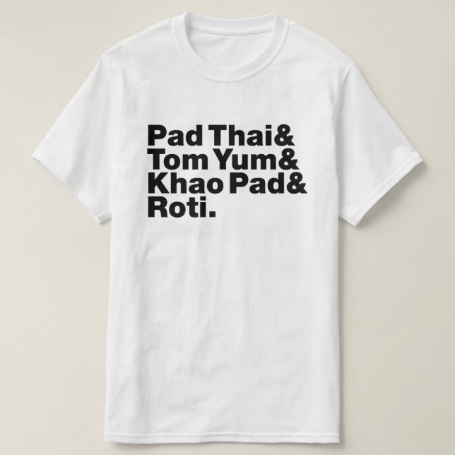 Thai Street Food T-Shirt (Design vorne)