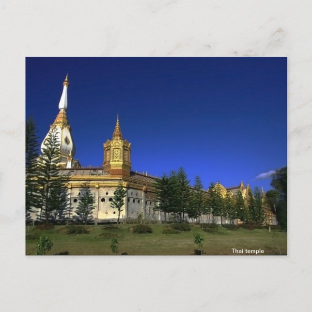 Thai-Tempel Postkarte (Vorderseite)