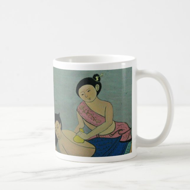Thai Traditionelle Massage Kaffeetasse (Rechts)