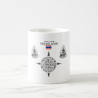 Thai Yantra für Fortune Enhancement Kaffeetasse