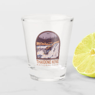 Thaidene Nene National Park Kanada Reisen Vintag Schnapsglas