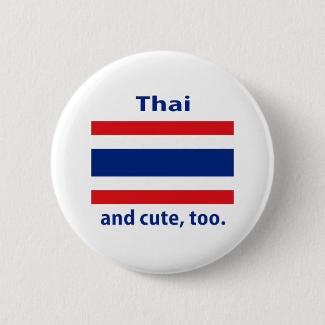 Thail Knopf Button (Vorderseite)