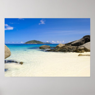 Thailand, Andaman-Meer. Ko Miang Insel Similan Poster