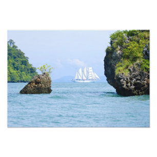 Thailand, Andaman-Meer. Star Fyer Klipper 2 Fotodruck