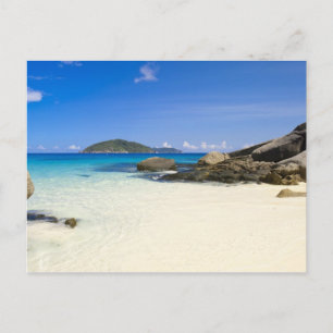 Thailand, Andaman Sea. Ko Miang Island Ähnan Postkarte