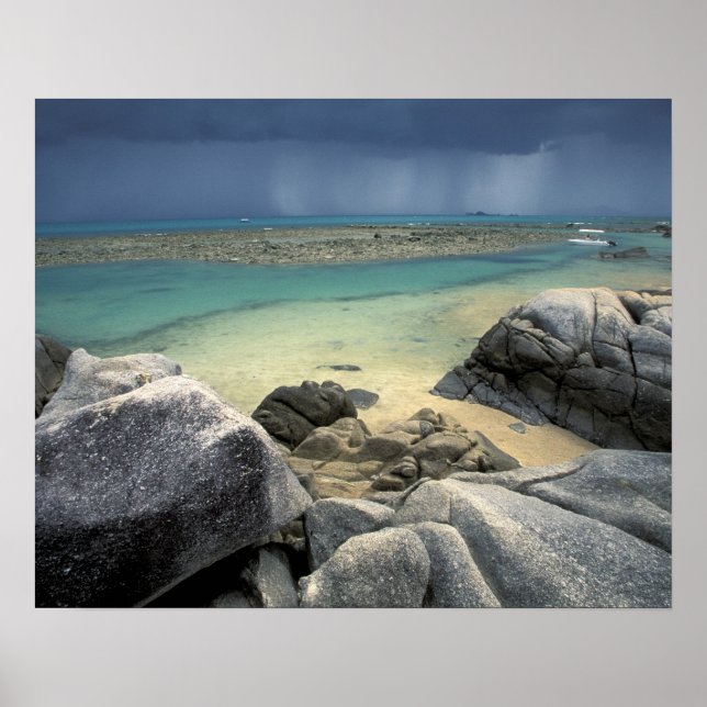 Thailand, Andamanensee, Ko Phi Phi Island, Landsch Poster (Vorne)
