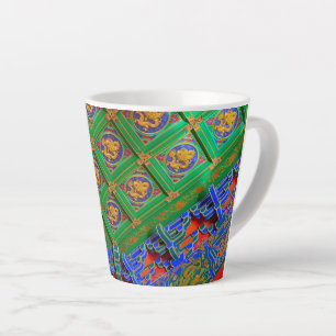 Thailand, Bangkok  Drachentempel Milchtasse