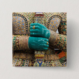 Thailand, Bangkok, Grand Palace Button