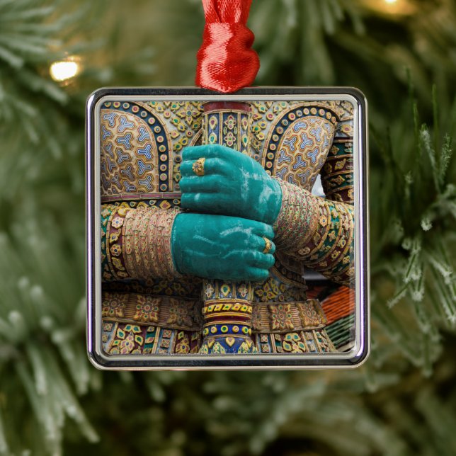 Thailand, Bangkok, Grand Palace Ornament Aus Metall (Baum)