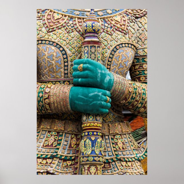 Thailand, Bangkok, Grand Palace Poster (Vorne)