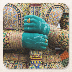 Thailand, Bangkok, Grand Palace Rechteckiger Pappuntersetzer