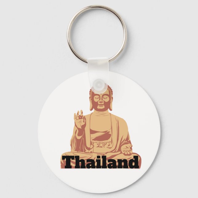 Thailand Budda Schlüsselanhänger (Vorderseite)