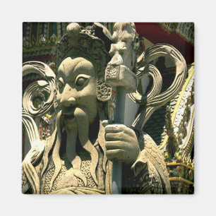 Thailand ~ chinesischer Statue Wat Arun Tempel Magnet
