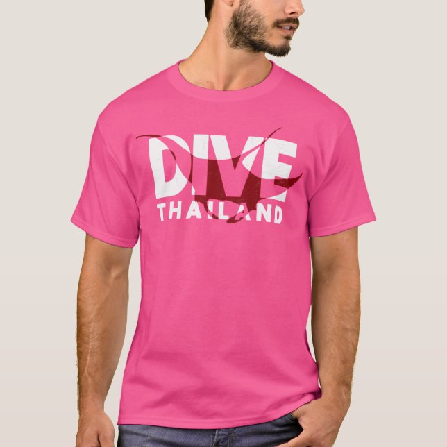 Thailand Diving Tours Manta Dive T-Shirt (Vorderseite)