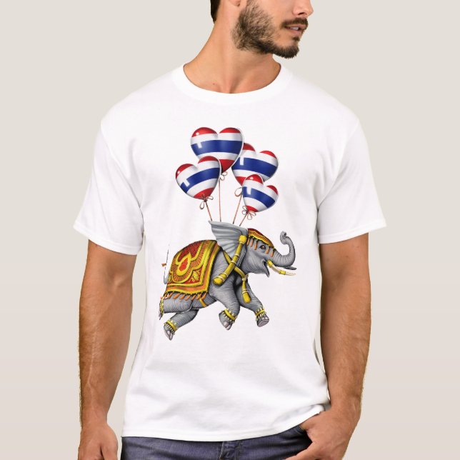Thailand Elephant T-Shirt (Vorderseite)
