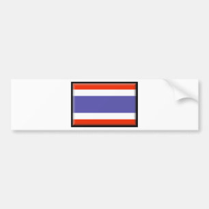 Thailand-Flagge Autoaufkleber