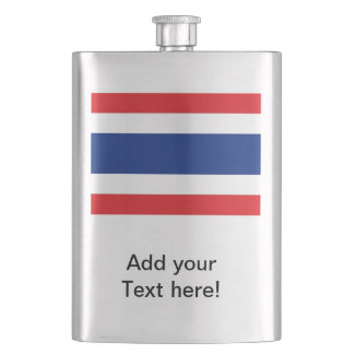 Thailand-Flagge Flachmann