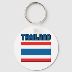 Thailand-Flagge Schlüsselanhänger