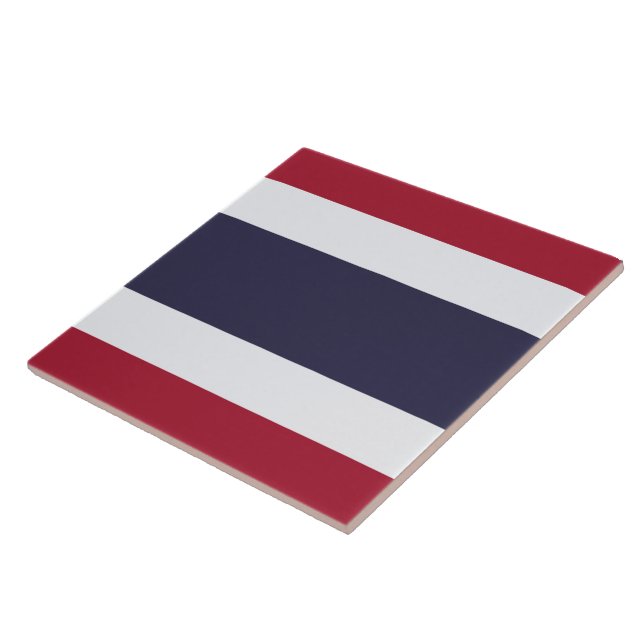 Thailand-Flaggen-Kachel Fliese (Seite)