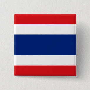 Thailand-Flaggen-Knopf Button