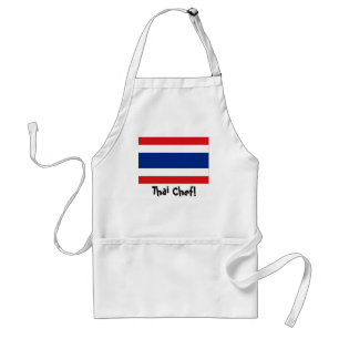 Thailand-Flaggen-Kochs-Schürze Schürze