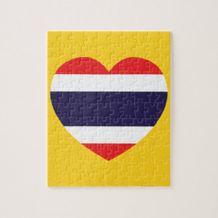 Thailand-Herz-Flagge