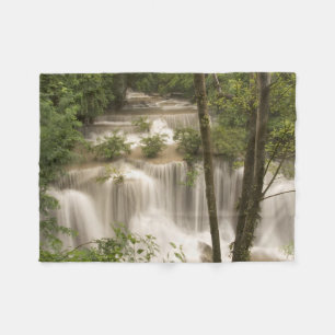 Thailand, Huai Mae Khamin Wasserfall Fleecedecke