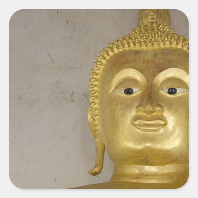 Thailand, Insel Ko Samui, auch Koh Samui genannt). Quadratischer Aufkleber (Vorderseite)