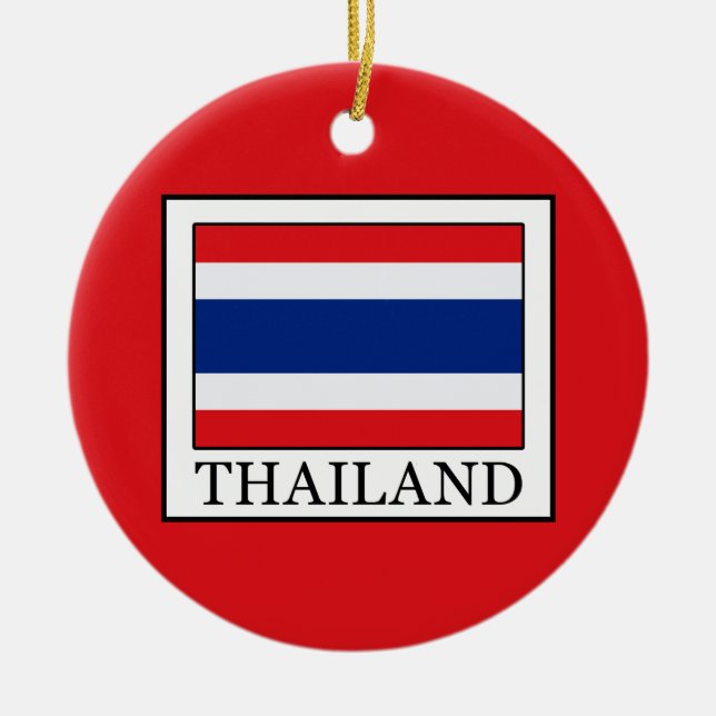 Thailand Keramik Ornament (Vorne)