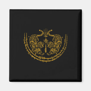 Thailand-Kickboxer Muay Thai Thai Boxer Twin Tiger Magnet