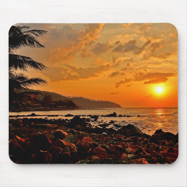 Thailand - Ko Pha Ngan Sunset Mousepad (Vorne)
