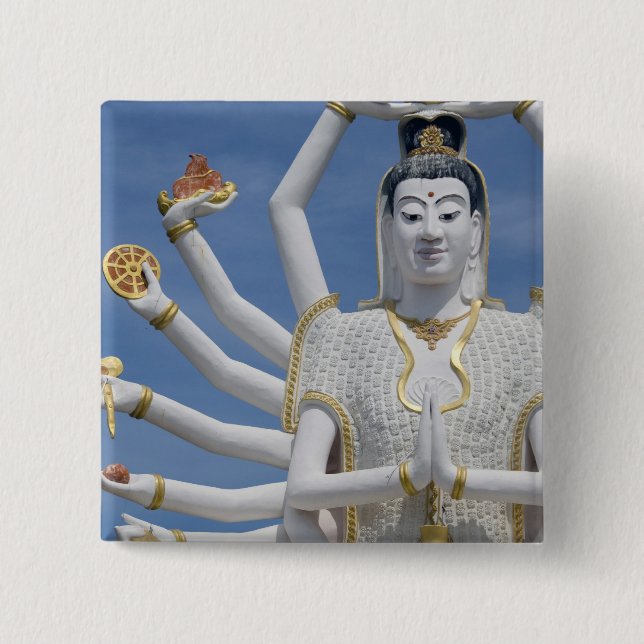 Thailand, Ko Samui alias Koh Samui). Wat Plai Button (Vorderseite)