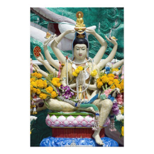 Thailand, Ko Samui (auch Koh Samui). Wat Plai 2 Fotodruck