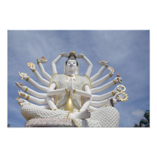 Thailand, Ko Samui (auch Koh Samui). Wat Plai 3 Fotodruck