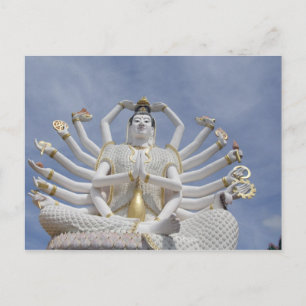Thailand, Ko Samui (auch Koh Samui). Wat Plai 3 Postkarte
