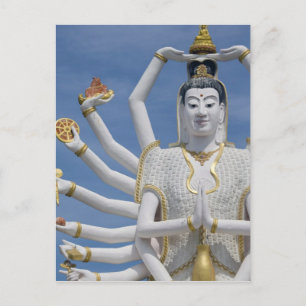 Thailand, Ko Samui (auch Koh Samui). Wat Plai Postkarte
