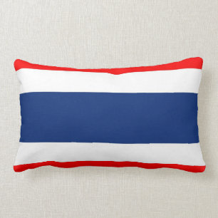 Thailand-Landesflaggekissen Lendenkissen