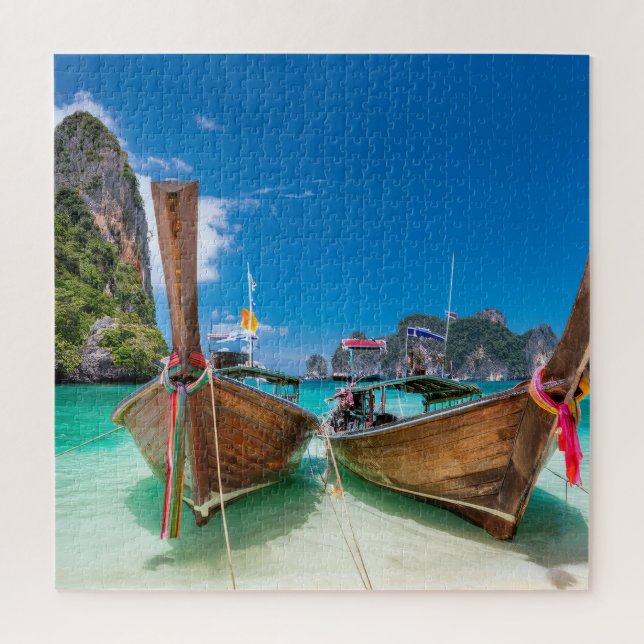 Thailand Langboote für Schwänze (Vertikal)