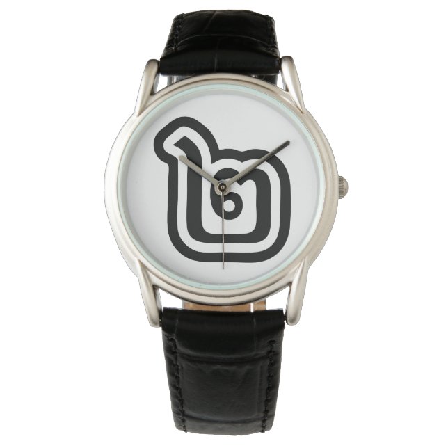 Thailand Nummer 2 / Zwei / ๒ (Song) Thailändisches Armbanduhr (Vorderseite)