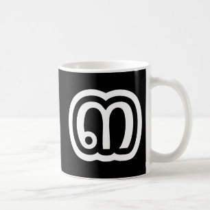 Thailand Nummer 3 / Drei / ๓ (Sam) Thai-Schrift Kaffeetasse