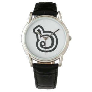 Thailand Nummer 6 / Sechs / ๖ (Ho/Hok) Thailändisc Armbanduhr