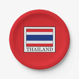 Thailand Pappteller