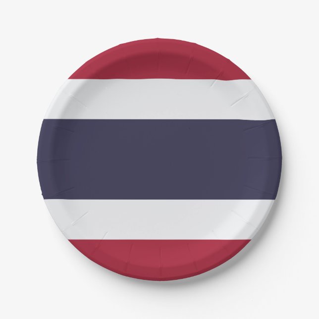 Thailand Pappteller (Vorderseite)