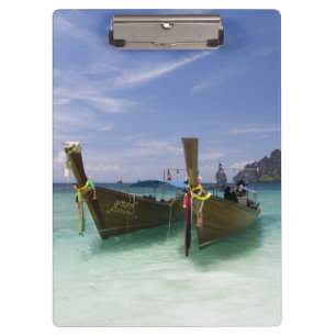Thailand, Phi Phi Don Insel, Yong Kasem Strand, Klemmbrett