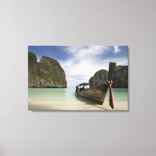 Thailand, Phi Phi Lay Insel, Maya Bay. Leinwanddruck
