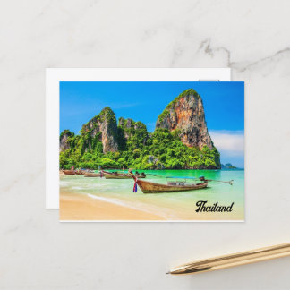 Thailand Postal card. Postkarte